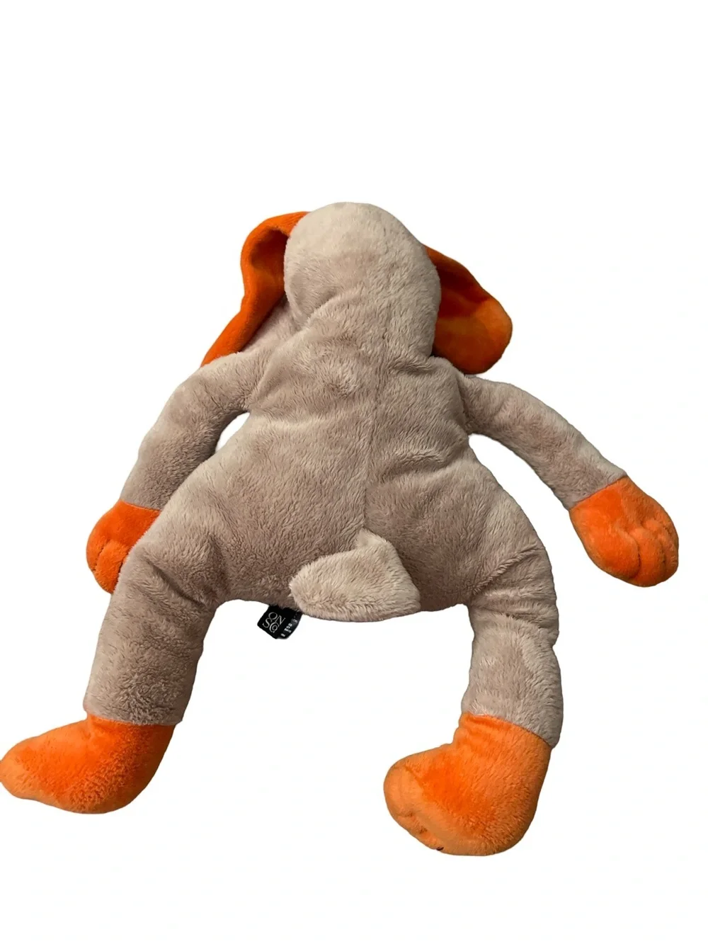 Htf Old Navy Orange Tan Long Nose Puppy Dog Plush holiday 2007